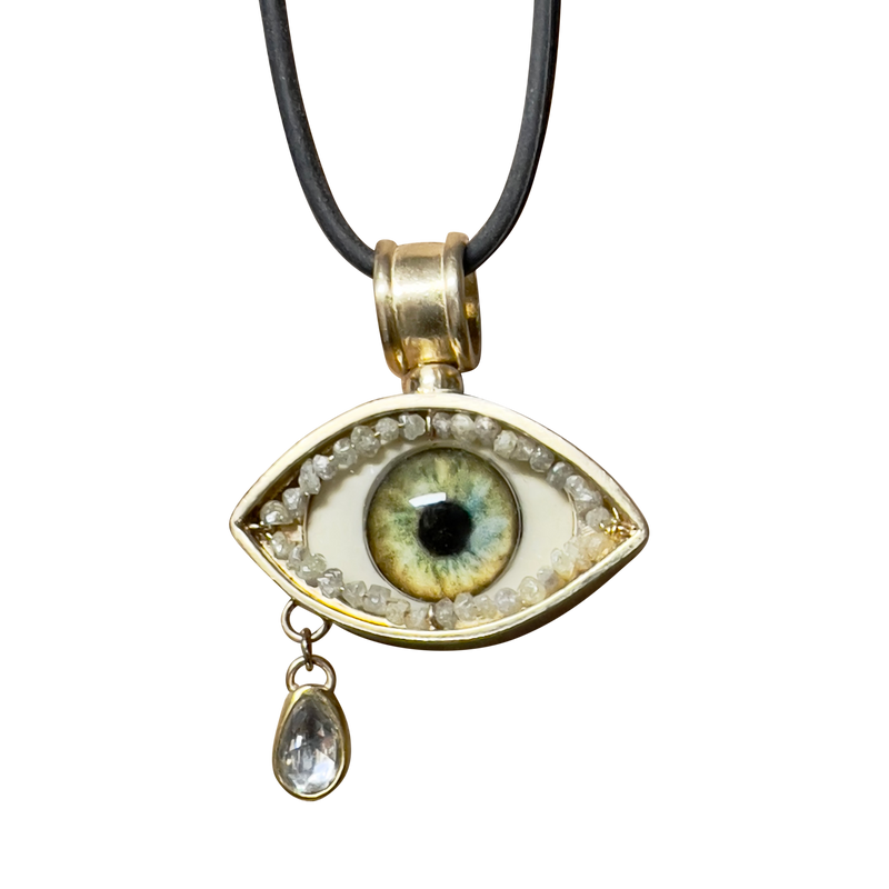 Large Eye Pendants-Brooklyn Eye Candy | Handmade One Of A Kind and Limited Edition Jewelry